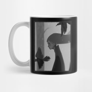 Snow crow Mug